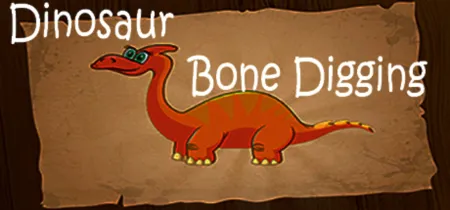 Portada de Dinosaur Bone Digging