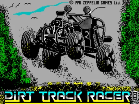 Portada de Dirt Track Racer