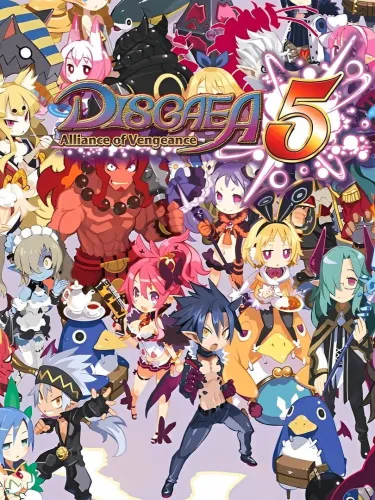 Portada de Disgaea 5: Alliance of Vengeance