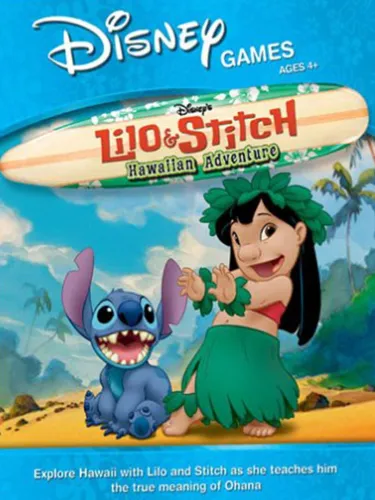 Portada de Disney’s Lilo & Stitch: Hawaiian Adventure