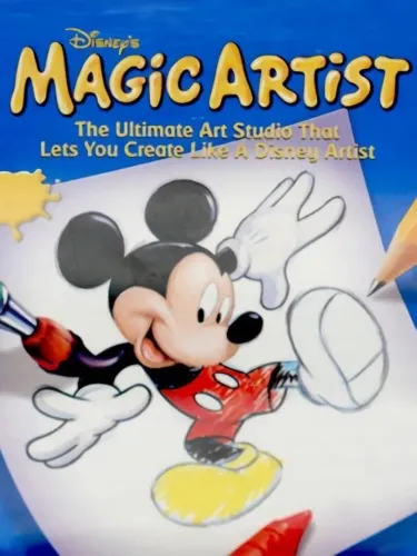 Portada oficial del videojuego Disney’s Magic Artist