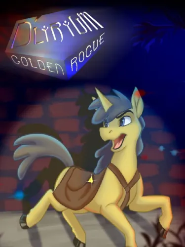 Portada de D’lirium: The Golden Rogue