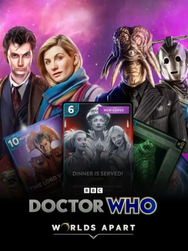 Portada de Doctor Who: Worlds Apart