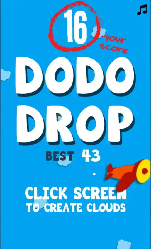 Portada de Dodo Drop