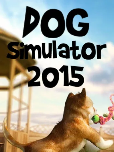 Portada oficial del videojuego Dog Simulator 2015