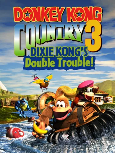 Portada de Donkey Kong Country 3: Dixie Kong’s Double Trouble!