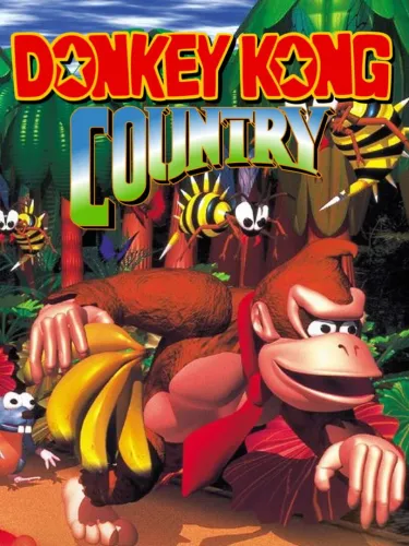 Portada de Donkey Kong Country