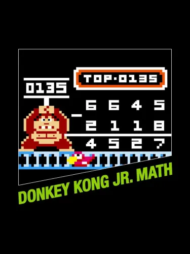 Portada de Donkey Kong Jr. Math