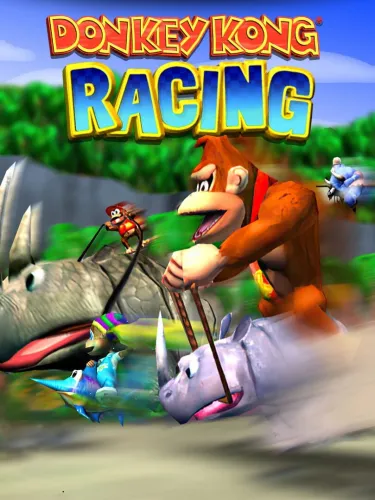 Portada de Donkey Kong Racing