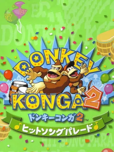 Portada de Donkey Konga 2: Hit Song Parade!