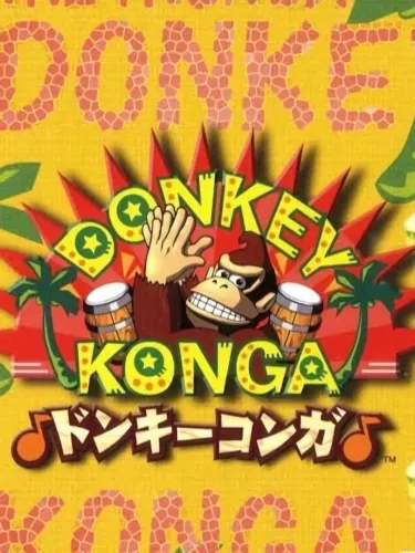 Portada de Donkey Konga
