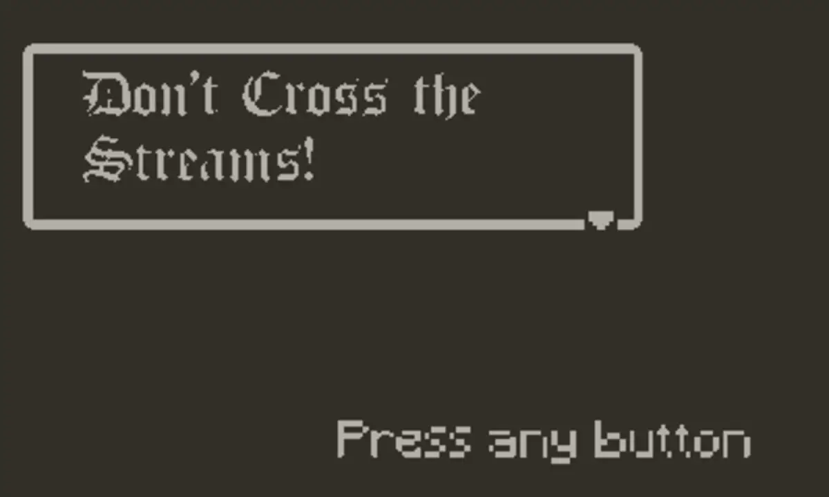 Portada de Don’t Cross the Streams