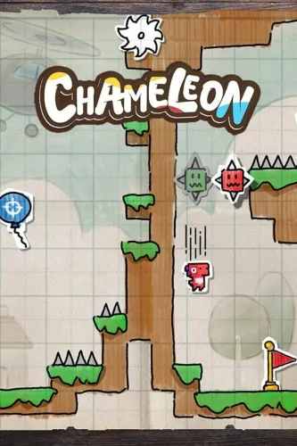 Portada de Doodle Adventure of Chameleon