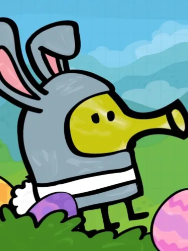 Portada de Doodle Jump Easter Special