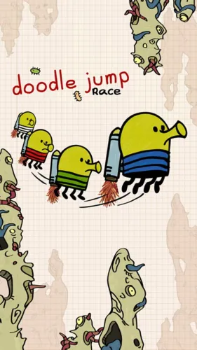 Portada de Doodle Jump Race
