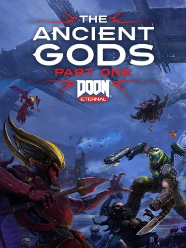 Portada de Doom Eternal: The Ancient Gods – Part One