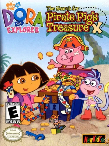 Portada de Dora the Explorer: The Search for Pirate Pig’s Treasure