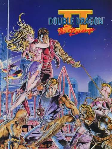 Portada de Double Dragon II: The Revenge