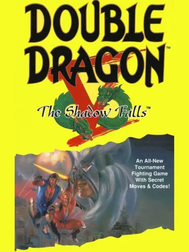 Portada de Double Dragon V: The Shadow Falls