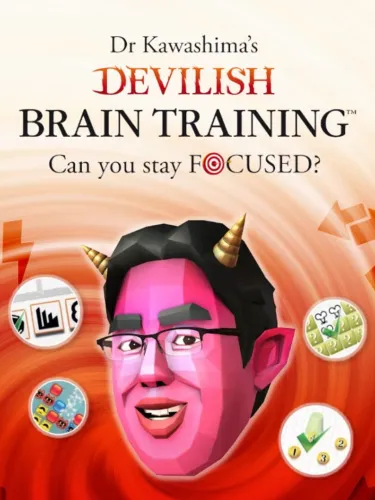 Portada de Dr Kawashima’s Devilish Brain Training