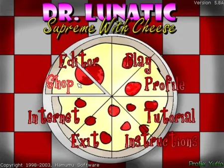 Portada de Dr. Lunatic Supreme with Cheese
