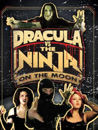 Portada de Dracula vs. The Ninja On the Moon