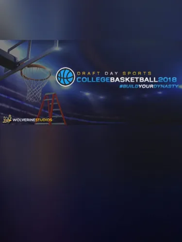 Portada oficial del videojuego Draft Day Sports: College Basketball 2018