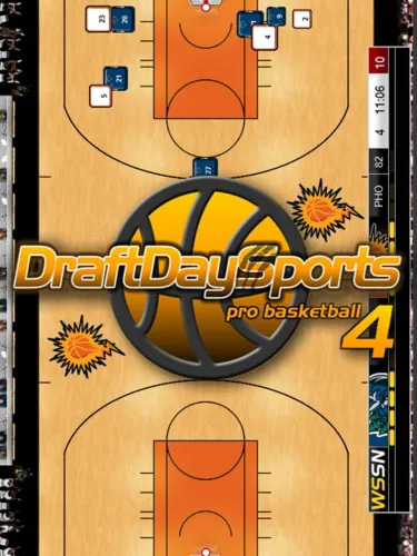 Portada de Draft Day Sports Pro Basketball 4