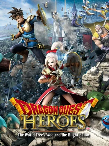 Portada de Dragon Quest Heroes: The World Tree’s Woe and the Blight Below
