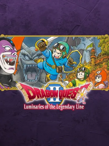 Portada de Dragon Quest II: Luminaries of the Legendary Line