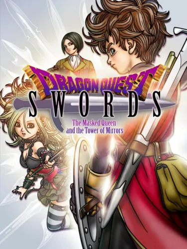 Portada de Dragon Quest Swords: The Masked Queen and the Tower of Mirrors