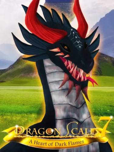 Portada de DragonScales 7: A Heart of Dark Flames
