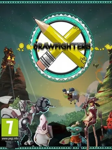 Portada oficial del videojuego DrawFighters