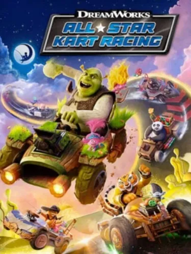 Portada de DreamWorks All-Star Kart Racing