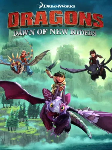 Portada de DreamWorks Dragons: Dawn of New Riders