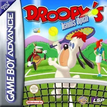 Portada oficial del videojuego Droopy’s Tennis Open