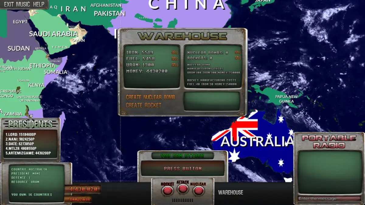 Portada de Drop the Bomb