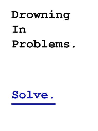Portada de Drowning In Problems