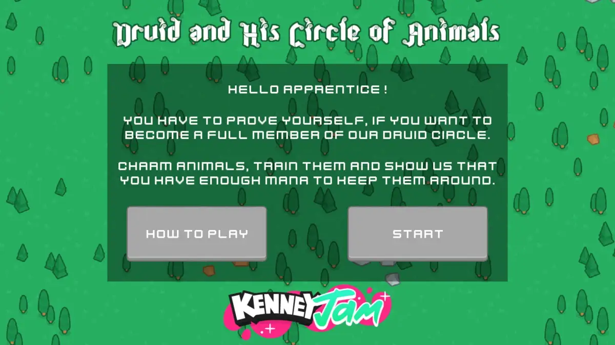 Portada de Druid and His Circle of Animals