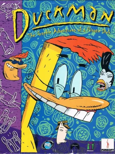 Portada de Duckman: The Graphic Adventures of a Private Dick