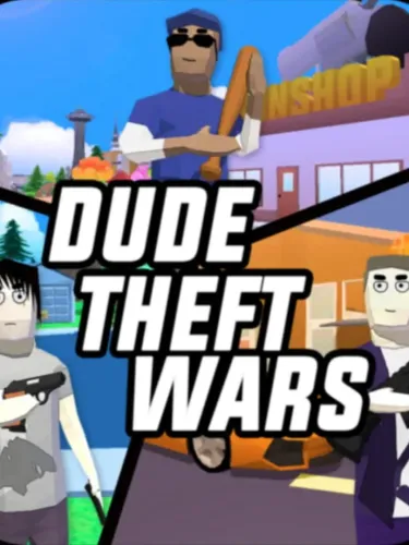 Portada de Dude Theft Auto