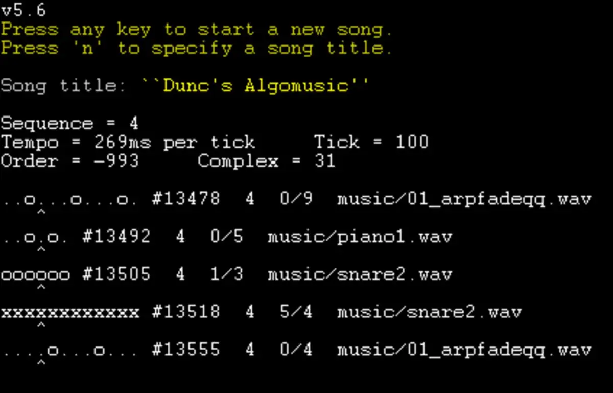 Portada de Dunc’s Algomusic