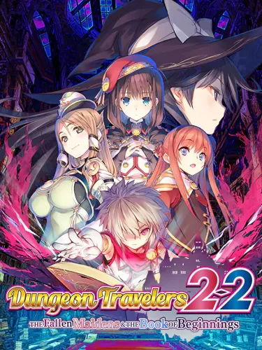 Portada de Dungeon Travelers 2-2: The Fallen Maidens & the Book of Beginnings
