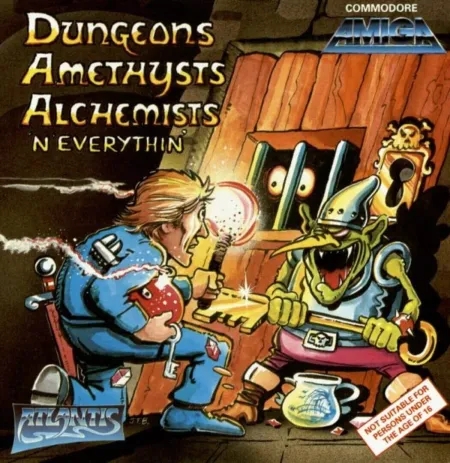 Portada de Dungeons, Amethysts, Alchemists ‘N’ Everythin’