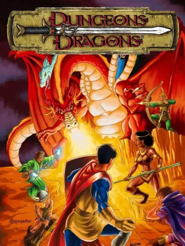 Portada de Dungeons & Dragons