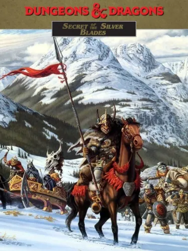 Portada de Dungeons & Dragons: Secret of the Silver Blades