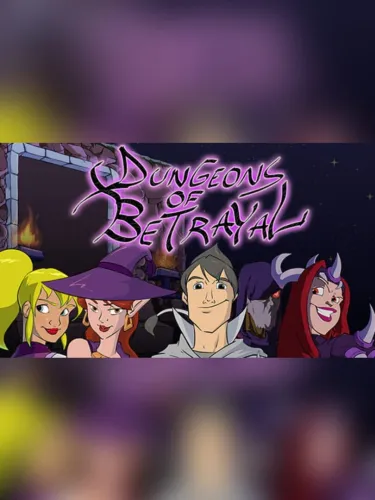 Portada oficial del videojuego Dungeons of Betrayal