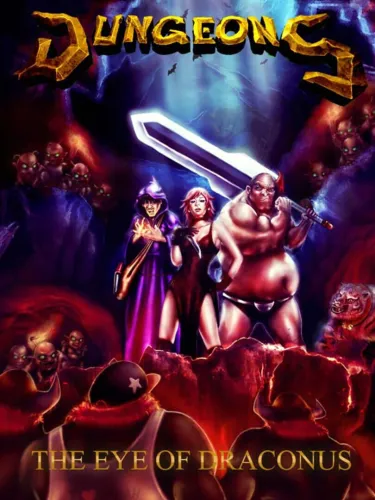 Portada de Dungeons: The Eye of Draconus
