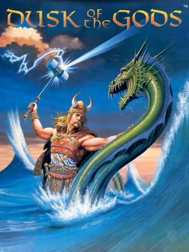 Portada oficial del videojuego Dusk of the Gods