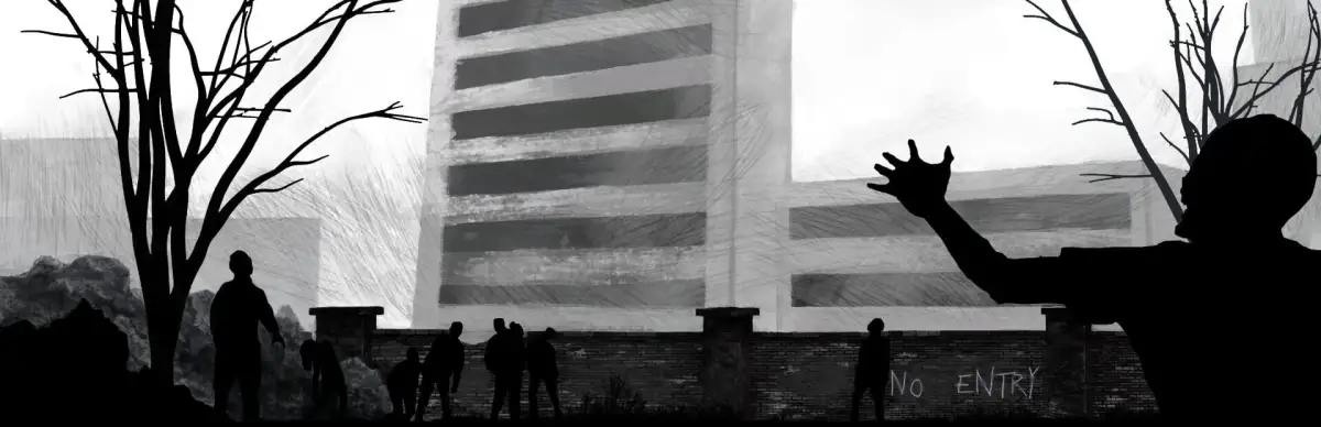 Dusk of the wasteland age